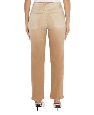 High Rise Tracy Straight Jean in Seasand