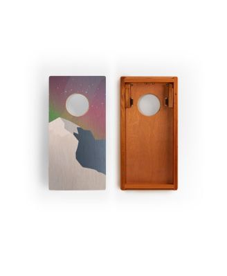 1ft x 2ft Mahogany Pathfinder Cornhole Board Set