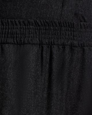 Wool Blend Wide Leg Pants