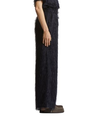 Faux Fur Pants