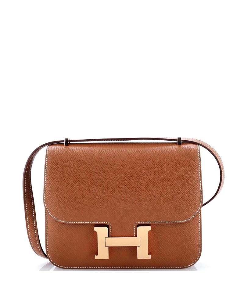 Pre-owned Pre-owned Hermes Hermes 18 Constance Nm Bag Epsom In Brown