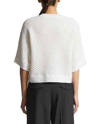 Sequin Elbow Sleeve Sweater