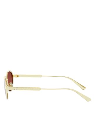 DiorCannage R1U Oval Sunglasses, 53mm