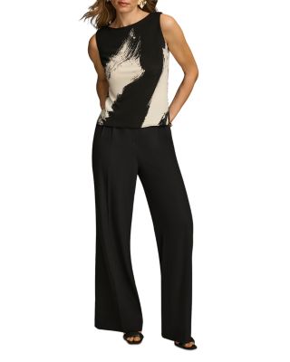 Printed Sleeveless Top