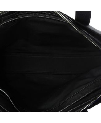 Medium Fragment Zip Tote Nylon with Leather