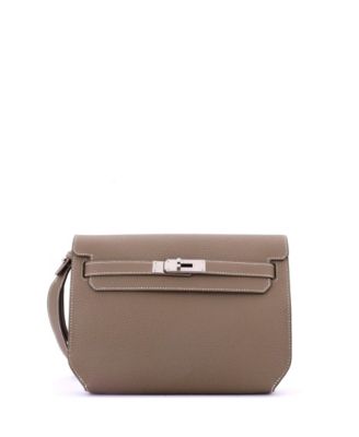 Pre-Owned HERMÈS - 25 Kelly Depeches Pouch Togo