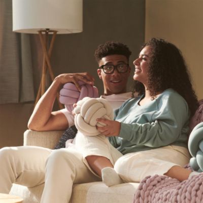 Hugget Weighted Knot Pillow, Large 3 Lb