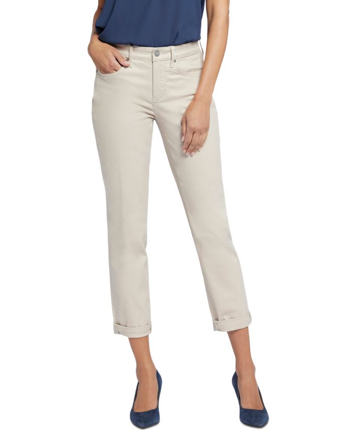 Petite Margot Girlfriend Jeans Feather