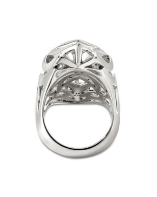 Sterling Silver Blue Sapphire Sapphire Naga Saddle Ring