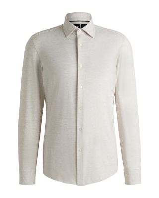 Hank Kent Printed Button-Front Shirt