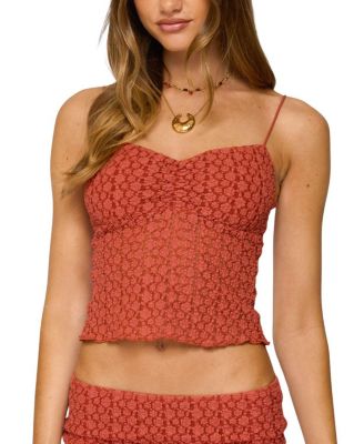 Edikted - Josephina Textured Floral Tank Top