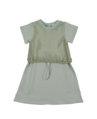 Girls' Mesh Sport Short Sleeve Dress - Little Kid