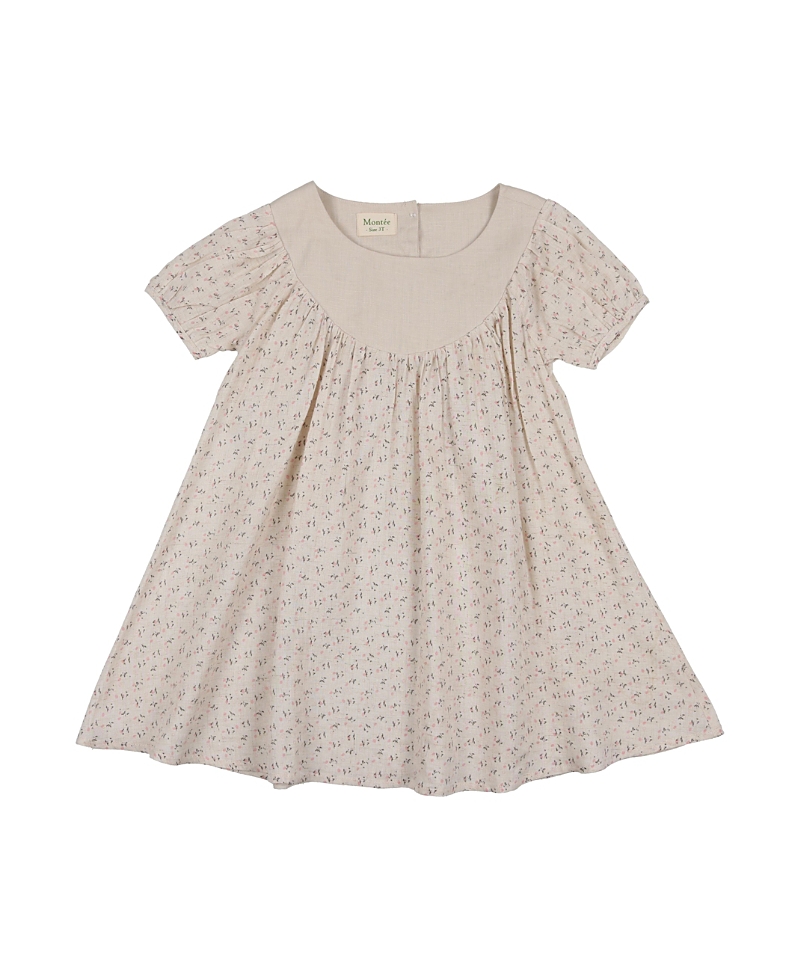 Maniere Girls' Lemon Blossom Dress - Little Kid, Big Kid