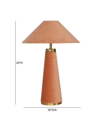 Graham Velvet Table Lamp