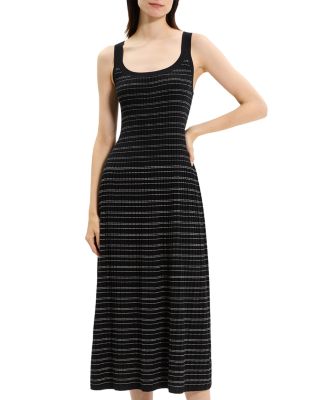 Contrast Stripe Dress