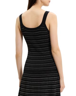 Ribbed Contrast Stripe Tank