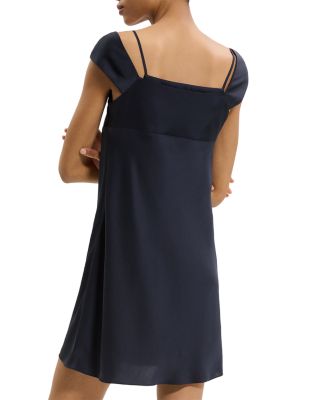 Short Sleeve Peek Cami Dress