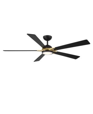 Smart Fans Rotary 65in Selectable 2700-3000-4000-5000K LED Indoor or Outdoor Smart Home Ceiling Fan