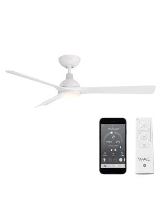 Smart Fans Gage 52in Selectable 2700-3000-4000-5000K LED Indoor or Outdoor Smart Home Ceiling Fan