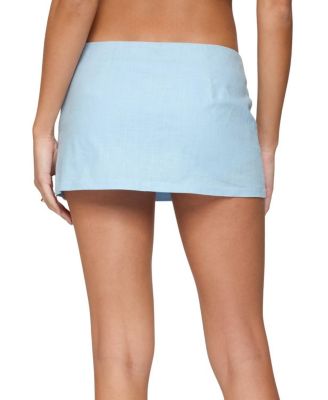 Edikted Avalai Linen Look Mini Skort