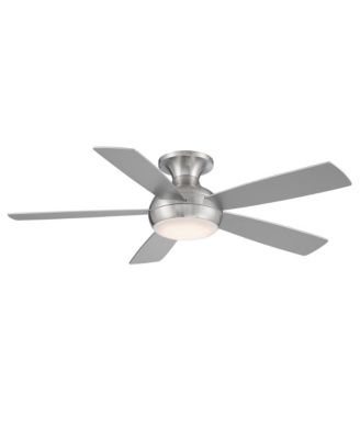 Smart Fans Odyssey 52in 3000K LED Indoor or Outdoor Flushmount Smart Compatible Ceiling Fan
