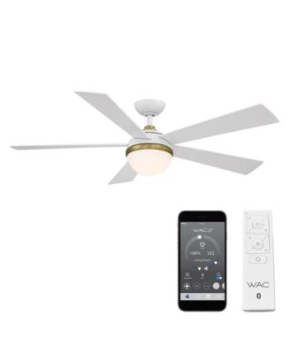 Smart Fans Eclipse 54in 3000K LED Indoor or Outdoor Smart Home Ceiling Fan