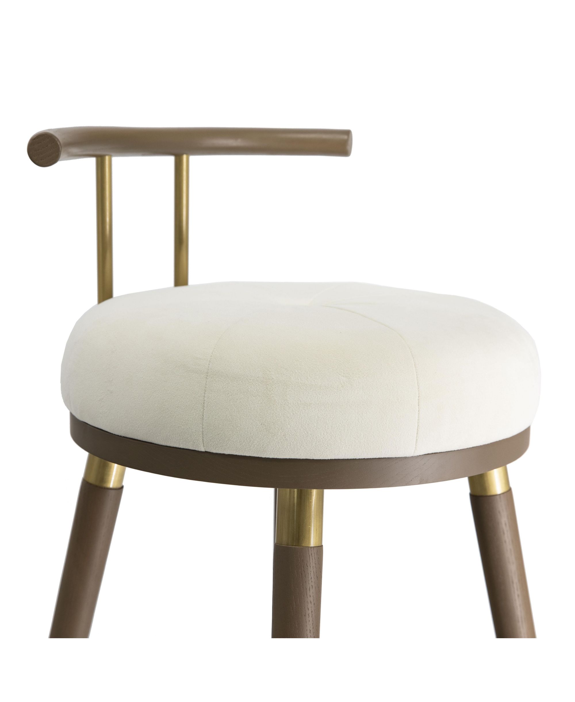 Juniper Velvet Counter Stool — Image 4