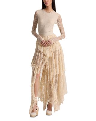 Taeyn Lace Crewneck Bodysuit