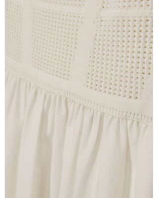 Kori Knit Cotton Mix Midi Dress