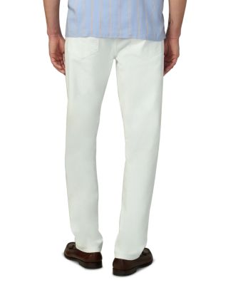 The Brixton Slim Straight Jeans in Clean White