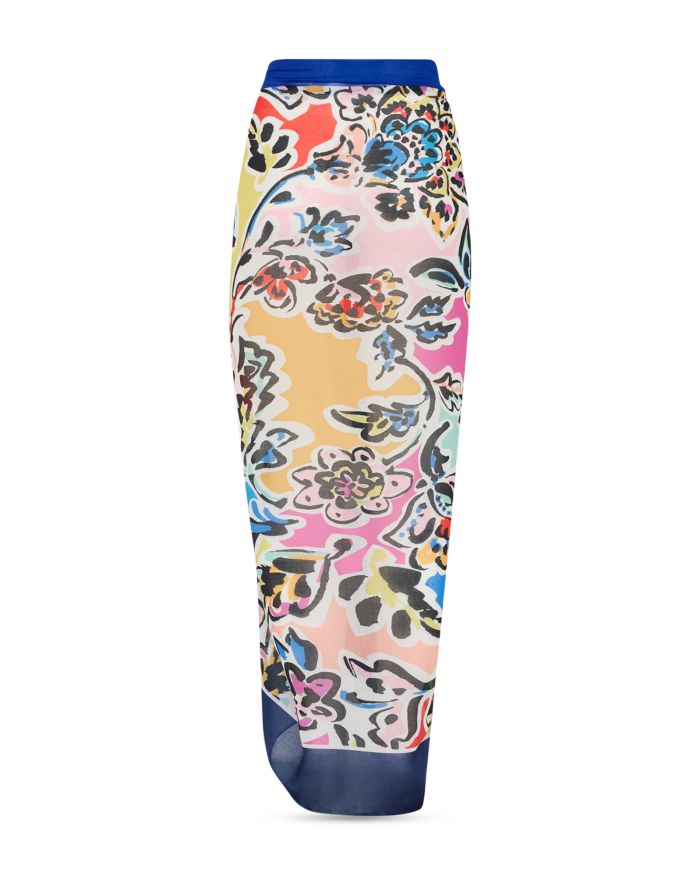 Rainbow Oasis Cover-Up Sarong