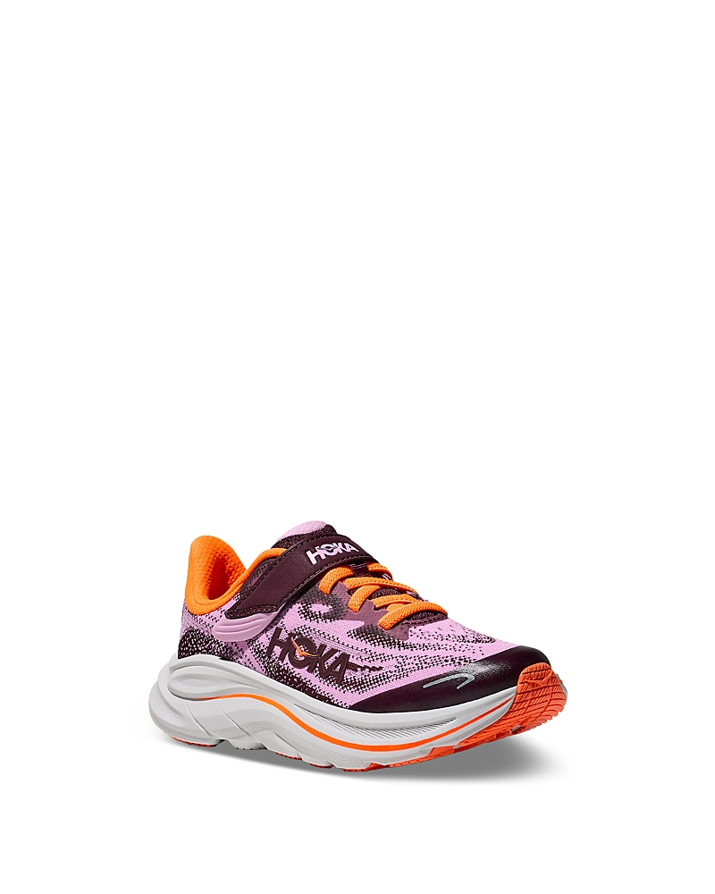 Hoka Unisex Clifton 10 Lace Up Sneakers - Little Kid In Multi