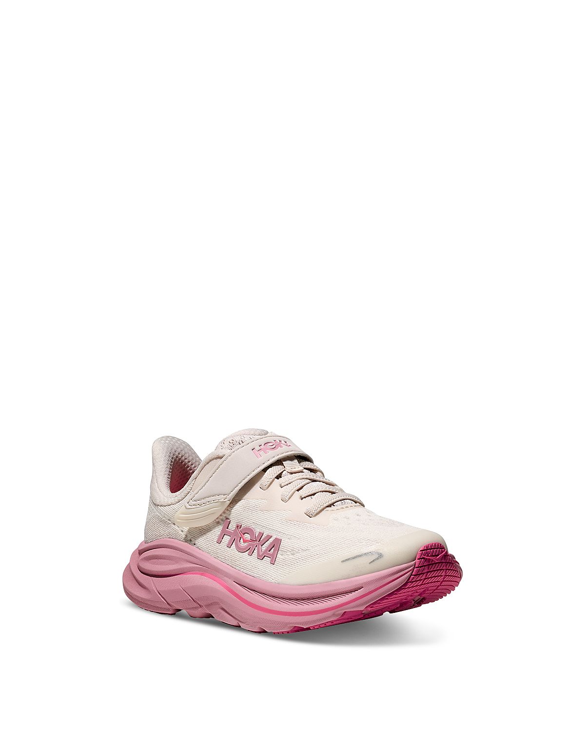 Hoka Unisex Clifton 10 Lace Up Sneakers - Little Kid