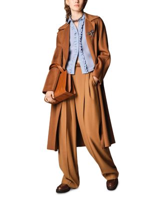 Bergamo Belted Wool Pants