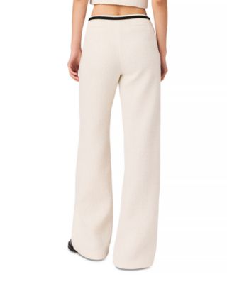 Tweed Effect Trousers