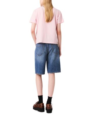 Short Sleeve Jewel Neck Tee