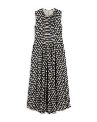 Eloise Ultramarine Cotton Dress