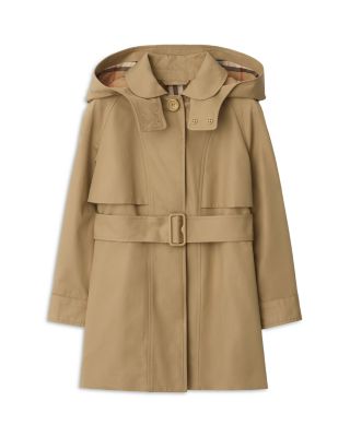 Girls' Hooded Trench Coat - Little Kid, Big Kid