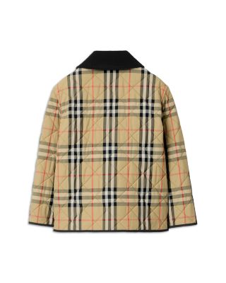 Girls' Check Quilted Barn Jacket - Little Kid, Big Kid