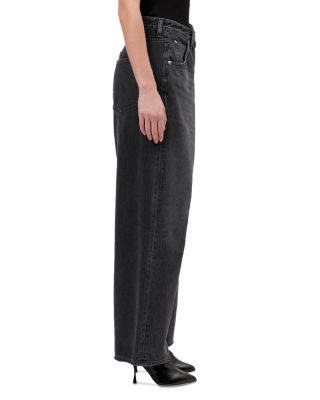 Vana Fold High Rise Wide Leg Jeans in Arcane