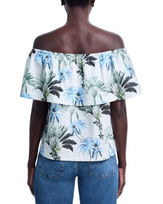 Palisade Palms Off-the-Shoulder Top