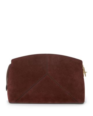 The Victoria Suede Clutch