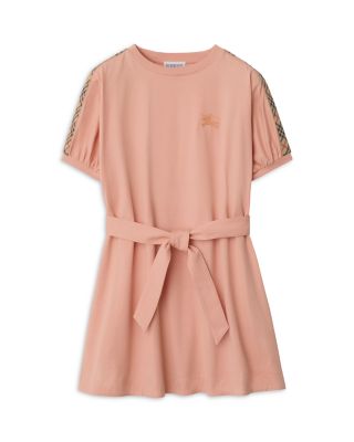 Girls' Check Trim Tee Dress - Little Kid, Big Kid