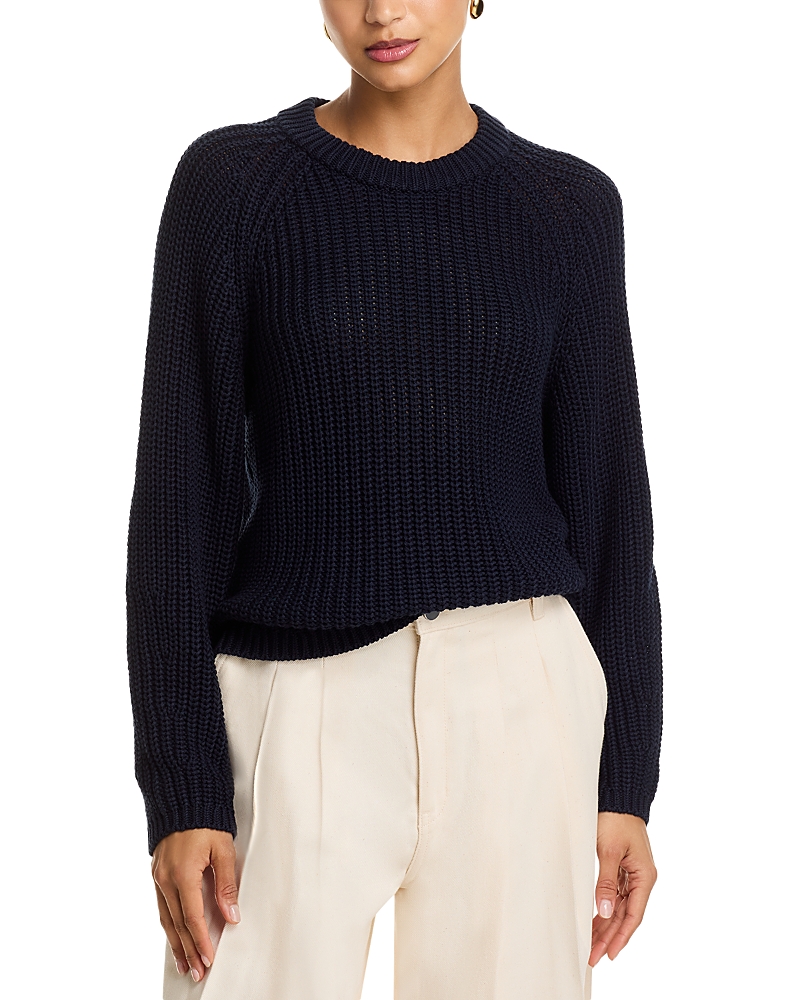 Velvet By Graham & Spencer Ember Crewneck Sweater In Black