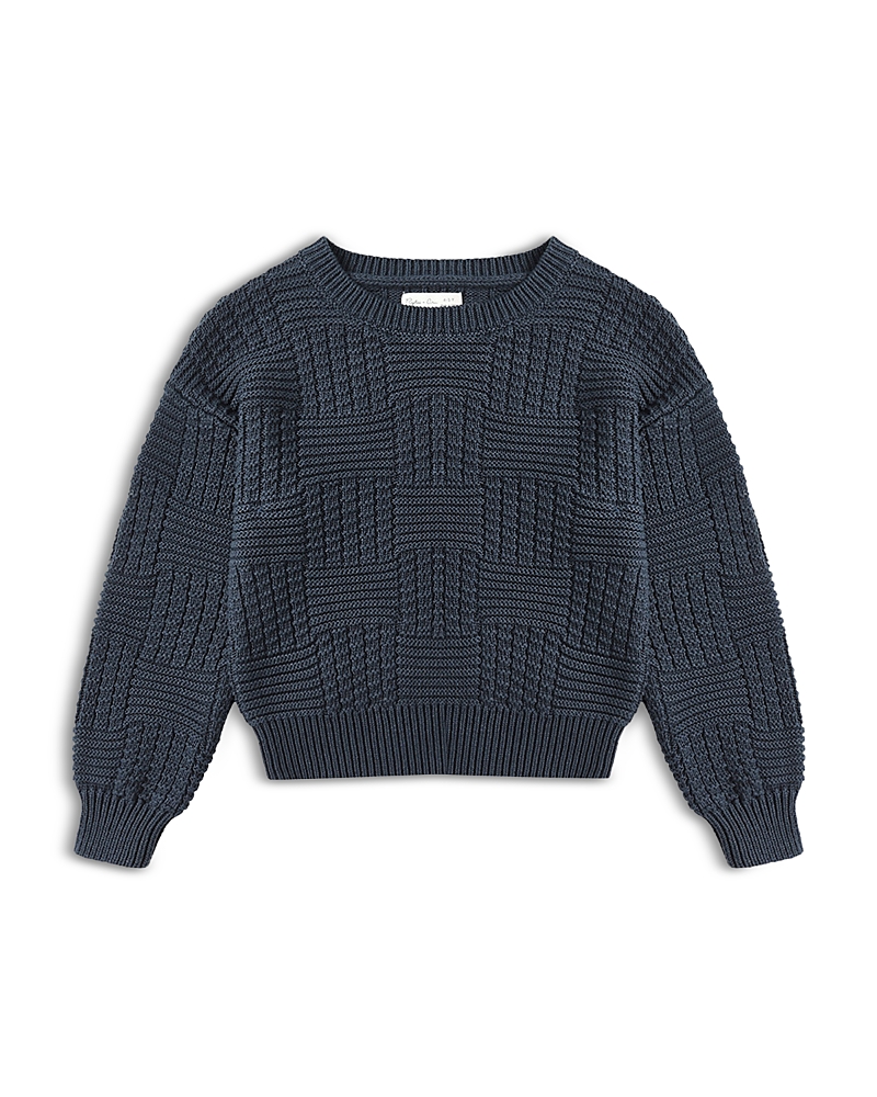 Rylee + Cru Boys' Aspen Sweater - Little Kid In Blue