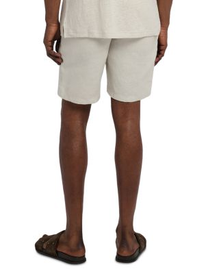 Linen Fixed Waist 7.5&amp;quot; Shorts