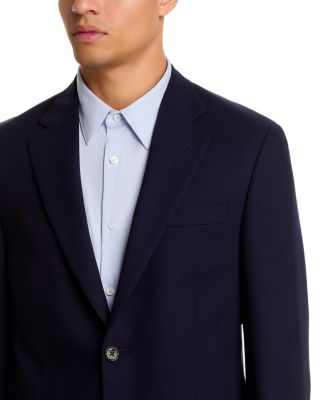 Flynn Textured Solid Wool Classic Fit Sportcoat