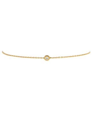 Pre-Owned Cartier - XS Cartier D'Amour Bracelet 18K Gold with Diamond