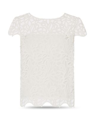 Baby Curled Lace Top