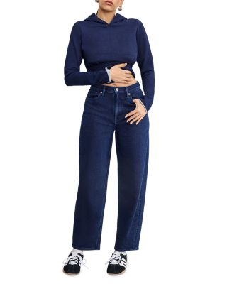 Jeanius Barrel Sweatpants in Indigo 1029